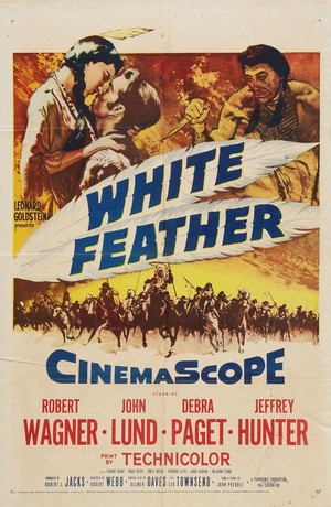 White Feather (1955) - poster