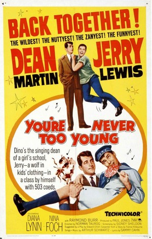 You're Never Too Young (1955) - poster