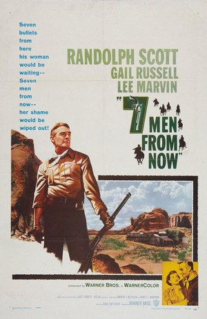 7 Men from Now (1956) - poster