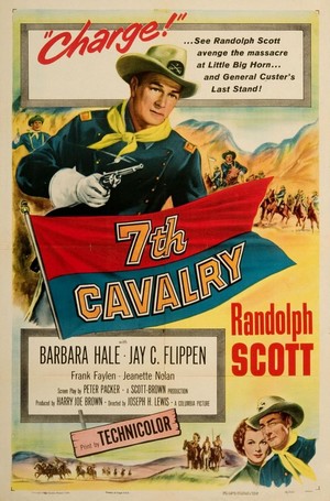 7th Cavalry (1956) - poster