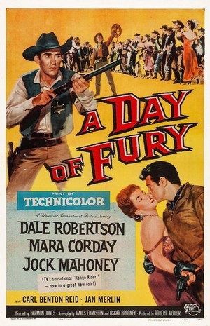 A Day of Fury (1956) - poster
