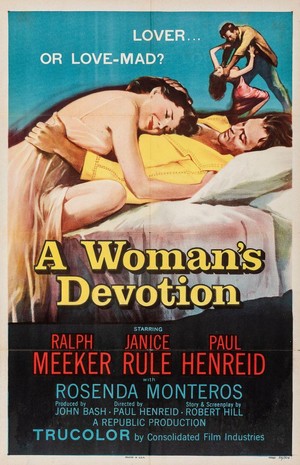 A Woman's Devotion (1956) - poster