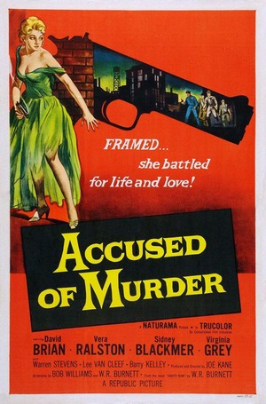 Accused of Murder (1956) - poster