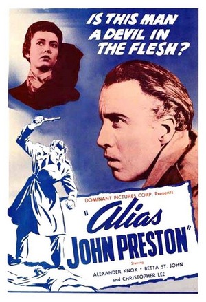Alias John Preston (1956) - poster