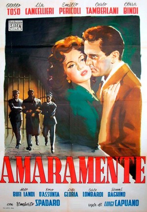 Amaramente (1956) - poster
