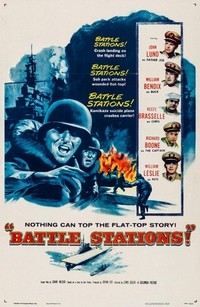 Battle Stations (1956) - poster