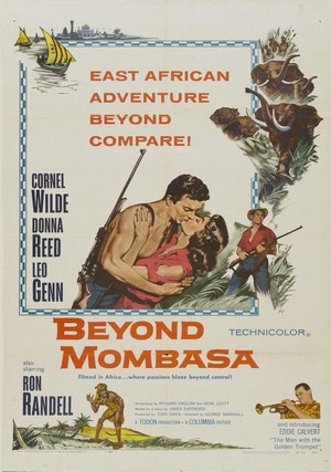 Beyond Mombasa (1956) - poster