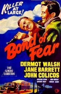 Bond of Fear (1956) - poster