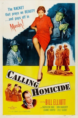 Calling Homicide (1956) - poster