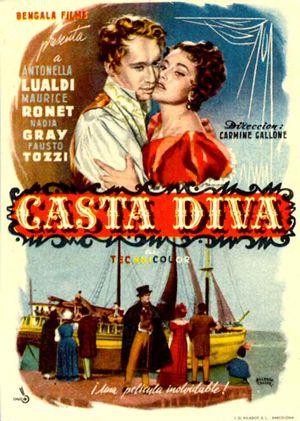 Casta Diva (1956) - poster