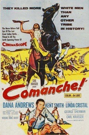 Comanche (1956) - poster