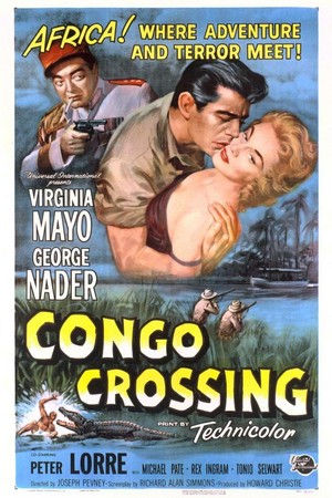 Congo Crossing (1956) - poster