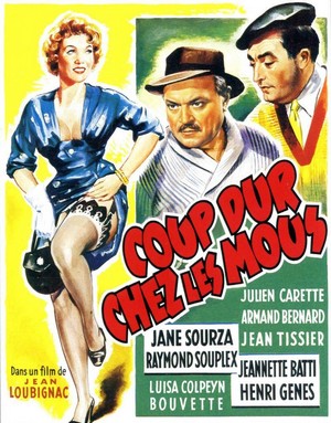Coup Dur chez les Mous (1956) - poster