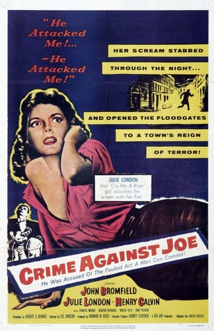 Crime against Joe (1956) - poster