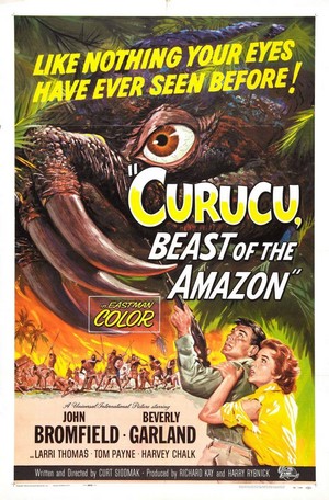 Curucu, Beast of the Amazon (1956) - poster