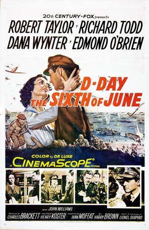 D-Day the Sixth of June (1956) - poster