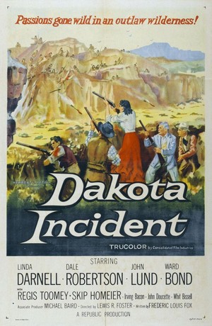 Dakota Incident (1956) - poster