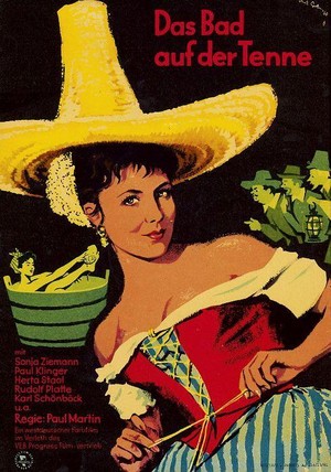 Das Bad auf der Tenne (1956) - poster
