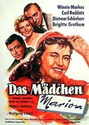 Das Mädchen Marion (1956) - poster