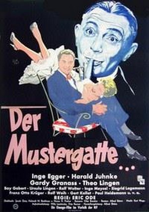 Der Mustergatte (1956) - poster