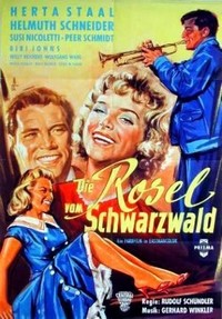 Die Rosel vom Schwarzwald (1956) - poster