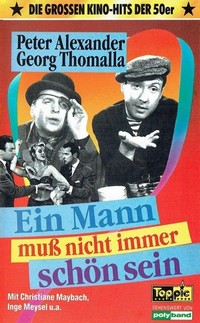 Ein Mann Muß Nicht Immer Schön Sein (1956) - poster