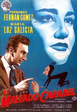El Malvado Carabel (1956) - poster