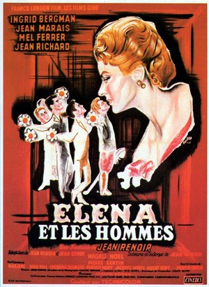 Elena et les Hommes (1956) - poster