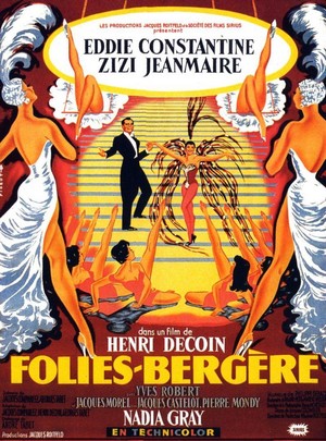 Folies-Bergère (1956) - poster