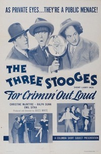 For Crimin' Out Loud (1956) - poster