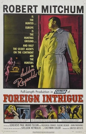Foreign Intrigue (1956) - poster