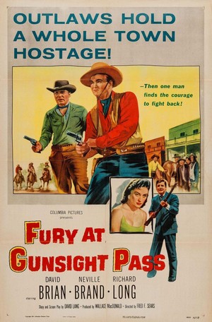 Fury at Gunsight Pass (1956) - poster