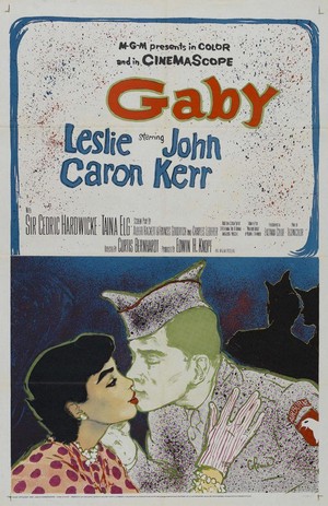 Gaby (1956) - poster