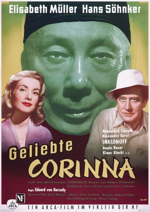 Geliebte Corinna (1956) - poster