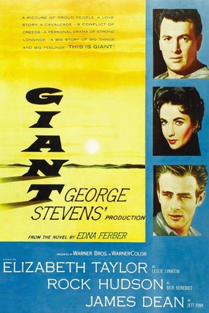 Giant (1956) - poster