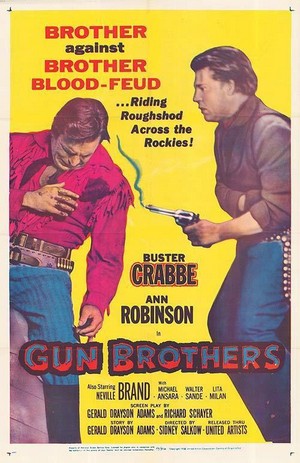 Gun Brothers (1956) - poster