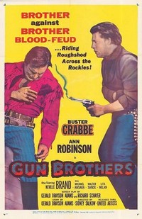 Gun Brothers (1956) - poster