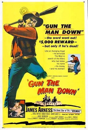 Gun the Man Down (1956) - poster