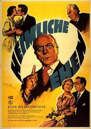 Heimliche Ehen (1956) - poster