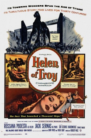 Helen of Troy (1956) - poster