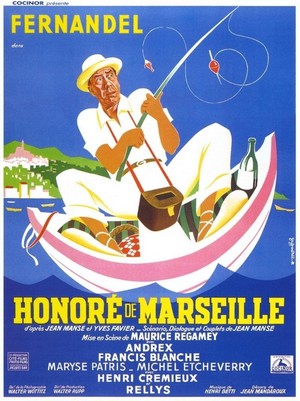 Honoré de Marseille (1956) - poster