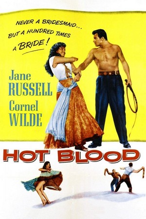 Hot Blood (1956) - poster