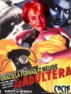 La Adúltera (1956) - poster