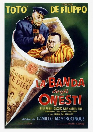 La Banda degli Onesti (1956) - poster