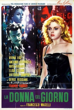 La Donna del Giorno (1956) - poster