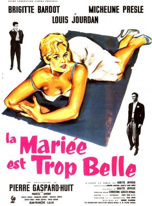 La Mariée Est Trop Belle (1956) - poster