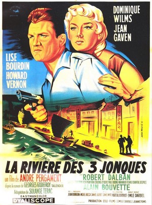 La Rivière des 3 Jonques (1956) - poster