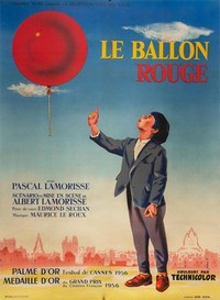 Le Ballon Rouge (1956) - poster