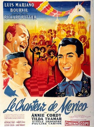 Le Chanteur de Mexico (1956) - poster
