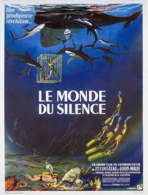 Le Monde du Silence (1956) - poster